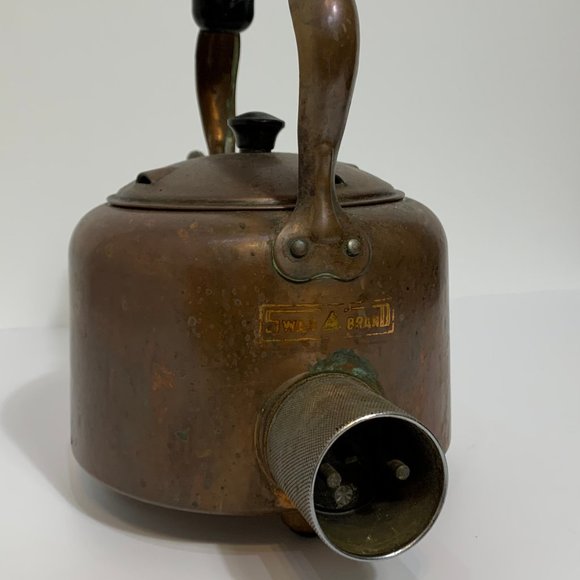 Swan Brand Design Vintage Swan Brand Bulpitt Copper Electric Kettle